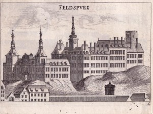 Feldsberg um 1670, Georg Matthäus Vischer, Topographia archiducatus Austriae Inferioris modernae 1672