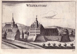 Wilfersdorf um 1670, Georg Matthäus Vischer, Topographia archiducatus Austriae Inferioris modernae 1672